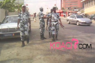 Cote dÂ’Ivoire: Coups de feu entendus à  Angré